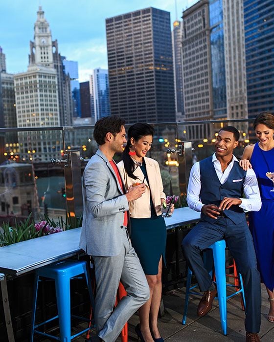 Chicago Rooftop Cocktail Bar | Raised An Urban Rooftop Bar